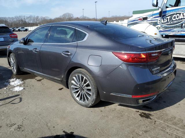 KNALB4J1XJ5119911 - 2018 KIA CADENZA PREMIUM GRAY photo 2