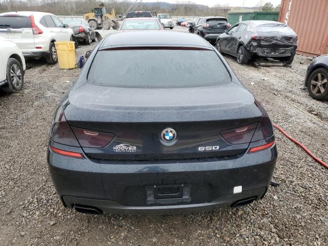 WBA6B2C56ED128893 - 2014 BMW 650 I GRAN COUPE BLUE photo 6