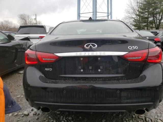 JN1EV7BR5MM751463 - 2021 INFINITI Q50 LUXE BLACK photo 6