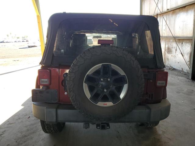 1J4GA59127L175776 - 2007 JEEP WRANGLER SAHARA RED photo 6