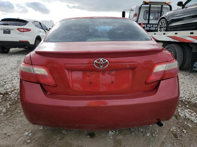 4T4BE46K37R006244 - 2007 TOYOTA CAMRY CE RED photo 6