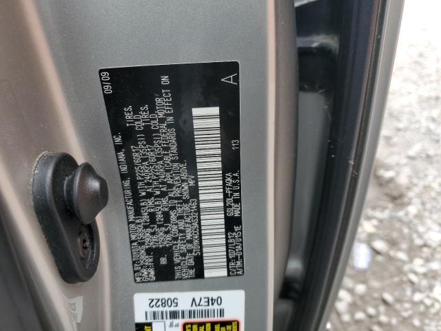 5TDYK4CC9AS321463 - 2010 TOYOTA SIENNA XLE SILVER photo 13