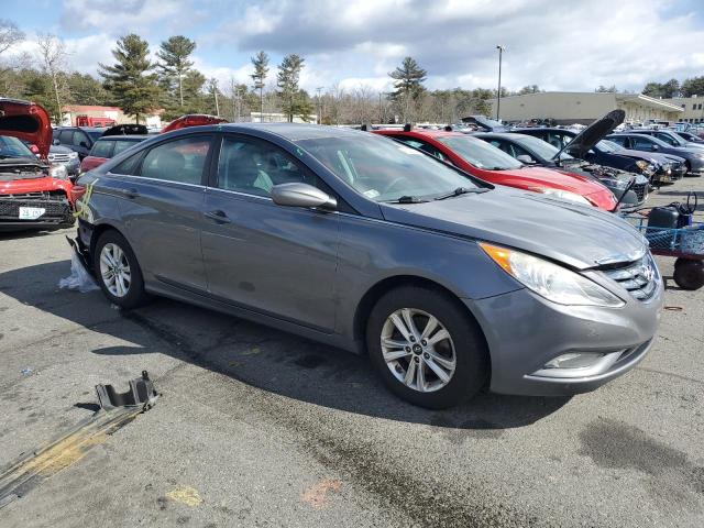 5NPEB4AC0DH675078 - 2013 HYUNDAI SONATA GLS GRAY photo 4