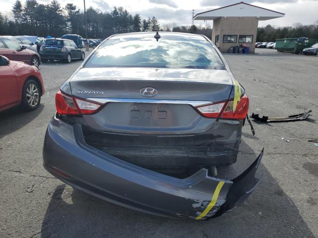 5NPEB4AC0DH675078 - 2013 HYUNDAI SONATA GLS GRAY photo 6