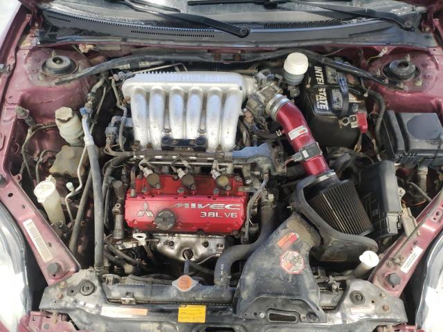 4A3AK34T67E602920 - 2007 MITSUBISHI ECLIPSE GT RED photo 11