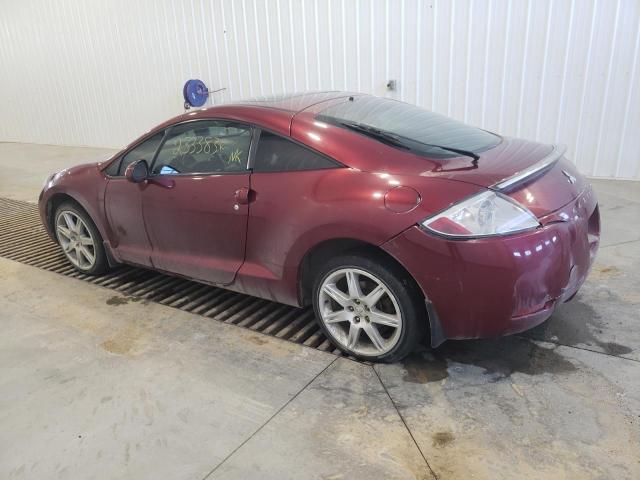 4A3AK34T67E602920 - 2007 MITSUBISHI ECLIPSE GT RED photo 2