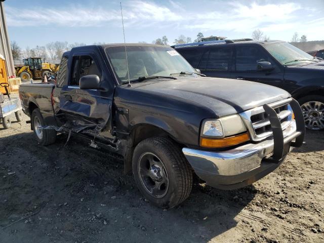 1FTYR14VXYTB31578 - 2000 FORD RANGER SUPER CAB BLUE photo 4