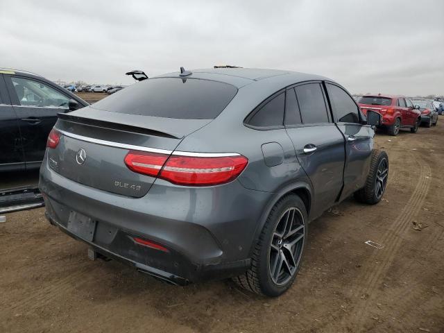 4JGED6EB3JA104190 - 2018 MERCEDES-BENZ GLE COUPE 43 AMG GRAY photo 3