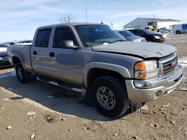 1GTGK23U24F127046 - 2004 GMC SIERRA K2500 CREW CAB GRAY photo 4