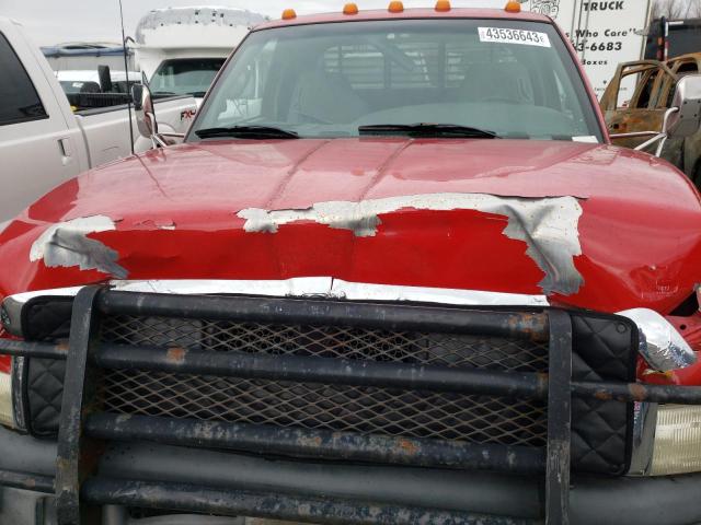 1B7MF3365WJ233988 - 1998 DODGE RAM 3500 RED photo 12