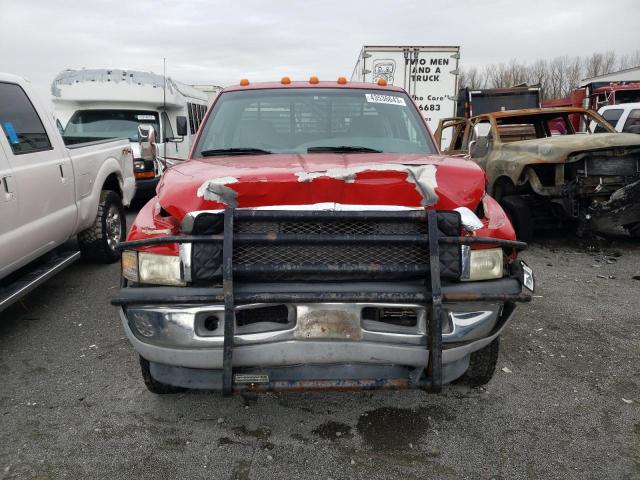 1B7MF3365WJ233988 - 1998 DODGE RAM 3500 RED photo 5