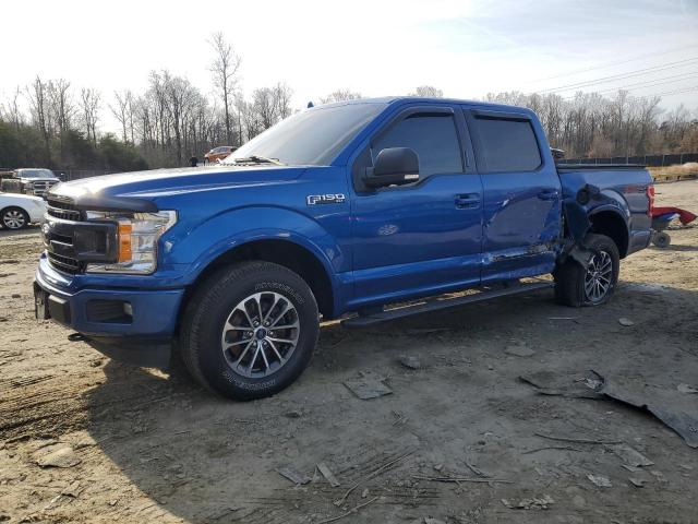 1FTEW1EPXJFE66873 - 2018 FORD F150 SUPERCREW BLUE photo 1