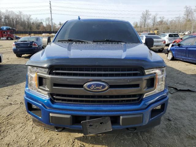 1FTEW1EPXJFE66873 - 2018 FORD F150 SUPERCREW BLUE photo 5