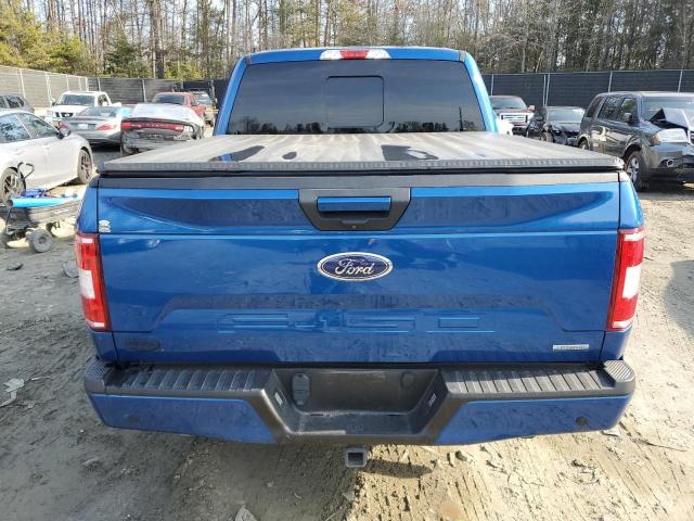 1FTEW1EPXJFE66873 - 2018 FORD F150 SUPERCREW BLUE photo 6