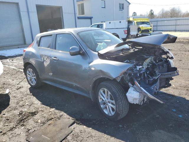 JN8AF5MV4CT106805 - 2012 NISSAN JUKE S GRAY photo 4