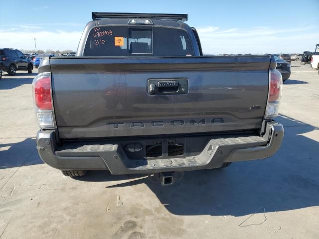 3TYCZ5AN6PT125137 - 2023 TOYOTA TACOMA DOUBLE CAB CHARCOAL photo 6