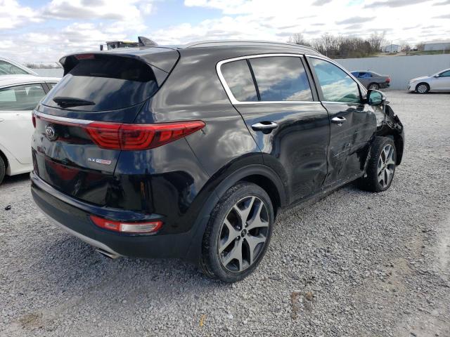 KNDPR3A6XH7173827 - 2017 KIA SPORTAGE SX BLACK photo 3