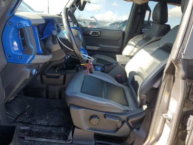 1FMEE5DHXMLA92853 - 2021 FORD BRONCO BASE 灰色 照片 7