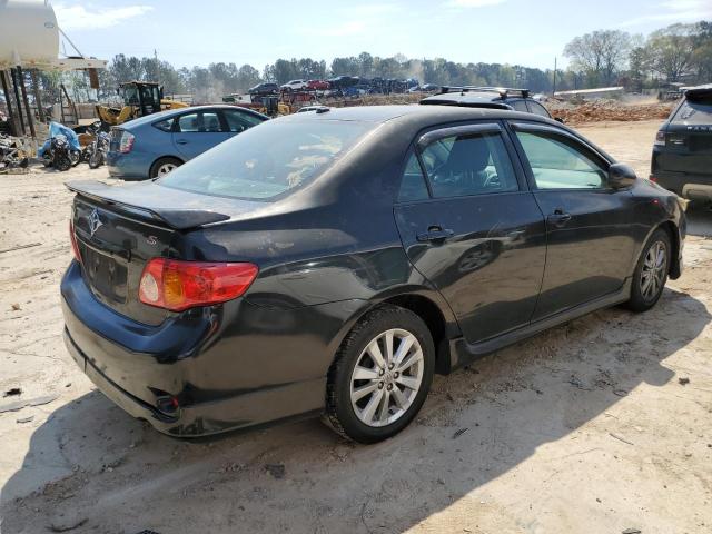 2T1BU40E19C066740 - 2009 TOYOTA COROLLA BASE BLACK photo 3