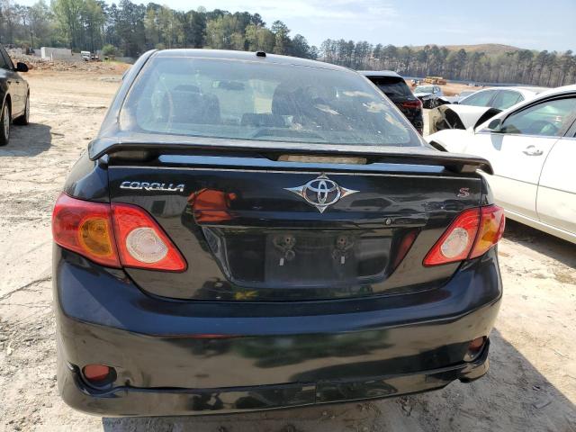 2T1BU40E19C066740 - 2009 TOYOTA COROLLA BASE BLACK photo 6