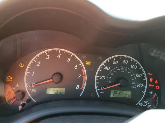 2T1BU40E19C066740 - 2009 TOYOTA COROLLA BASE BLACK photo 9