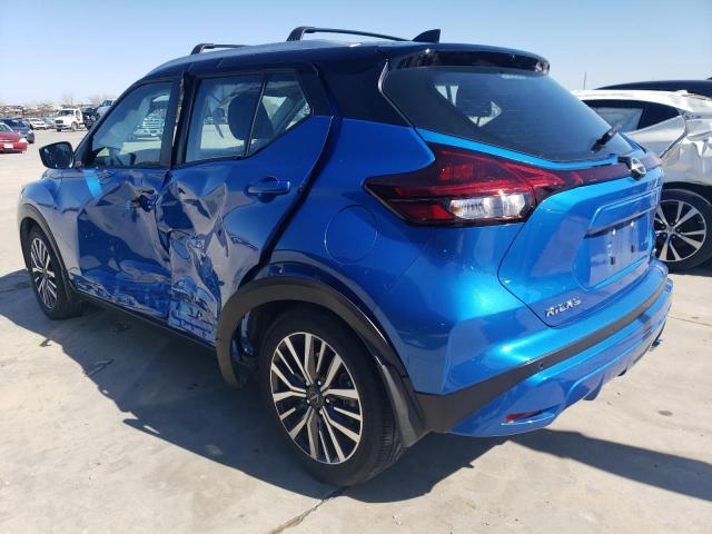 3N1CP5CV0NL519009 - 2022 NISSAN KICKS SV BLUE photo 2