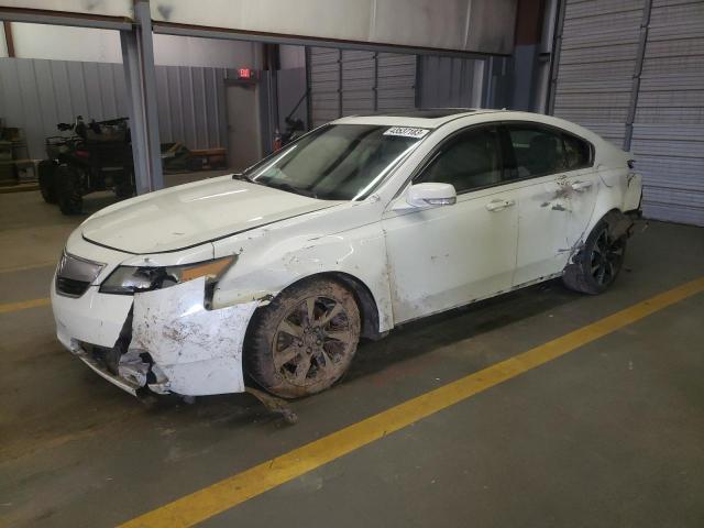 19UUA8F57DA004628 - 2013 ACURA TL TECH WHITE photo 1