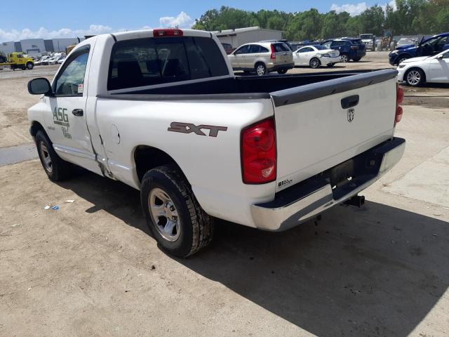 1D7HA16K18J112185 - 2008 DODGE RAM 1500 ST WHITE photo 2