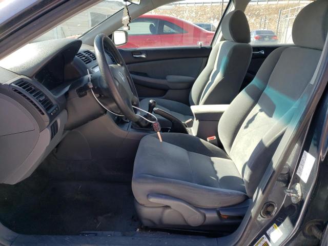 1HGCM55466A089815 - 2006 HONDA ACCORD LX GRAY photo 7