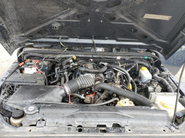 1J4GA59108L538822 - 2008 JEEP WRANGLER U SAHARA BLUE photo 11