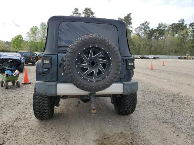 1J4GA59108L538822 - 2008 JEEP WRANGLER U SAHARA BLUE photo 6