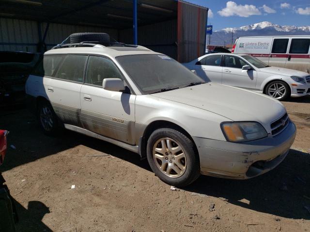 4S3BH686227643246 - 2002 SUBARU LEGACY OUTBACK LIMITED WHITE photo 4