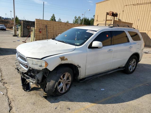 1C4RDHDG8CC129785 - 2012 DODGE DURANGO CREW WHITE photo 1