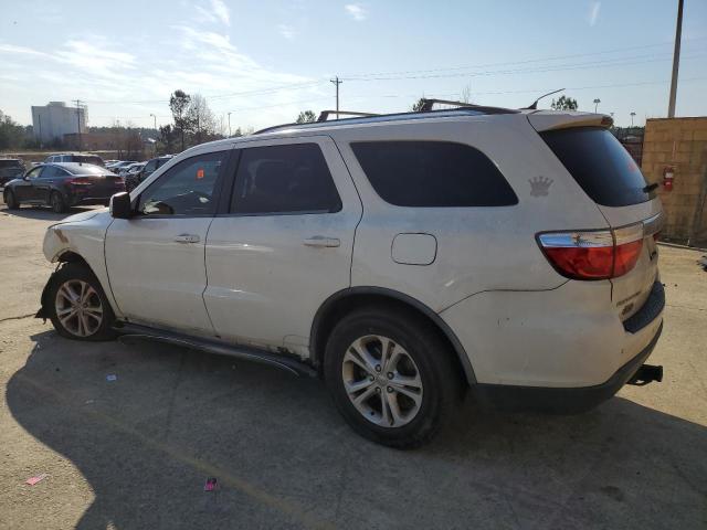 1C4RDHDG8CC129785 - 2012 DODGE DURANGO CREW WHITE photo 2