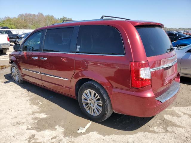 2C4RC1JG2FR726778 - 2015 CHRYSLER TOWN & COU LIMITED RED photo 2