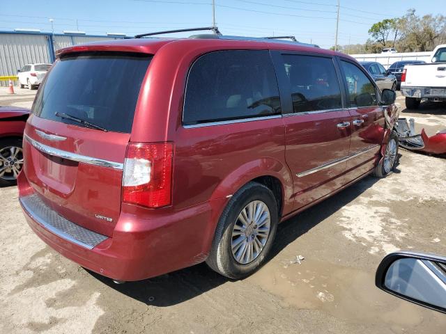 2C4RC1JG2FR726778 - 2015 CHRYSLER TOWN & COU LIMITED RED photo 3