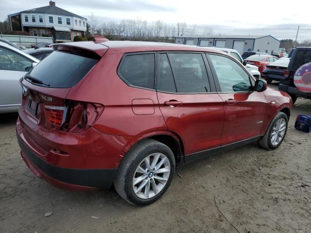 5UXWX9C55E0D10087 - 2014 BMW X3 XDRIVE28I RED photo 3