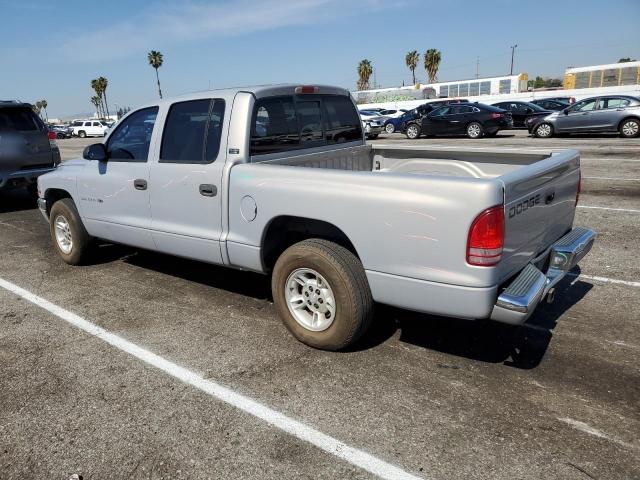 1B7GL2ANXYS663670 - 2000 DODGE DAKOTA QUAD SILVER photo 2