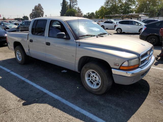 1B7GL2ANXYS663670 - 2000 DODGE DAKOTA QUAD SILVER photo 4