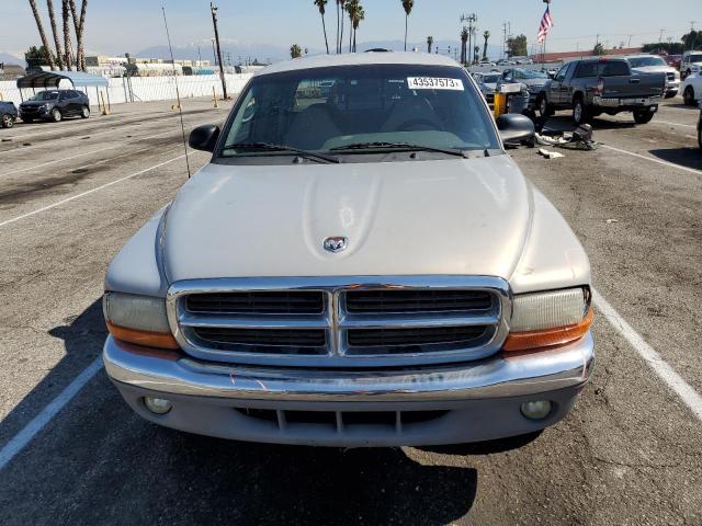 1B7GL2ANXYS663670 - 2000 DODGE DAKOTA QUAD SILVER photo 5