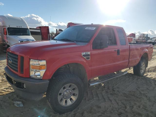 1FTWX31R08EA38976 - 2008 FORD F350 SRW SUPER DUTY RED photo 1