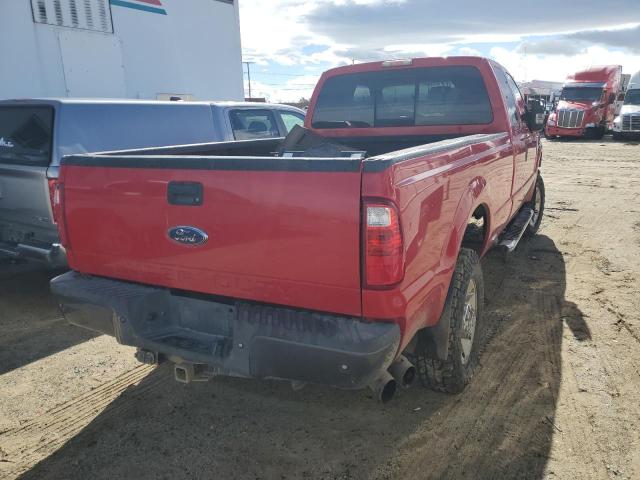 1FTWX31R08EA38976 - 2008 FORD F350 SRW SUPER DUTY RED photo 3