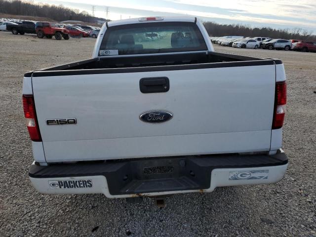 1FTRX12W48FC16128 - 2008 FORD F150 WHITE photo 6