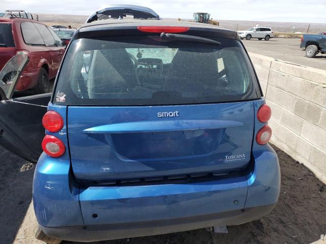 WMEEJ31X79K230895 - 2009 SMART FORTWO PURE BLUE photo 2