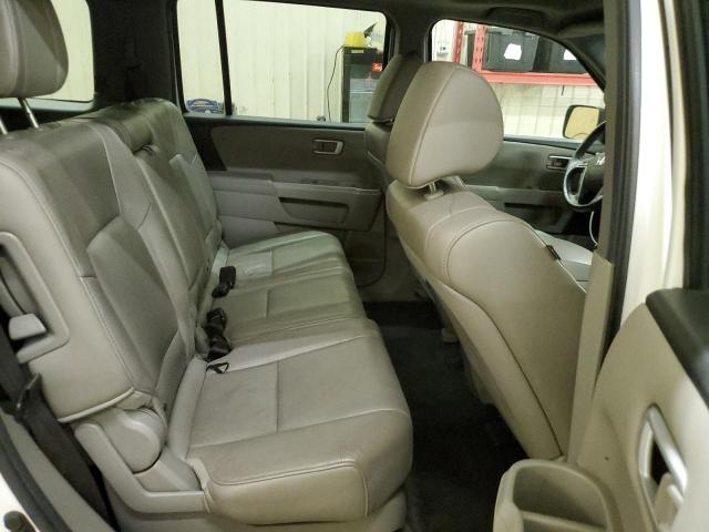 5FNYF4H56CB004780 - 2012 HONDA PILOT EXL WHITE photo 10