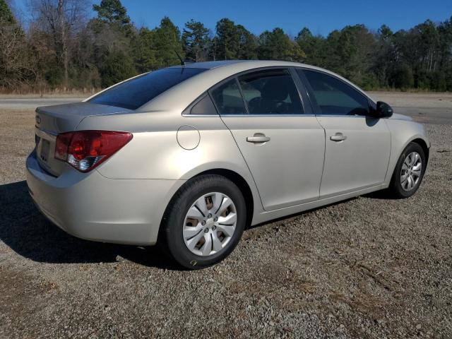 1G1PC5SH5C7262199 - 2012 CHEVROLET CRUZE LS GOLD photo 3