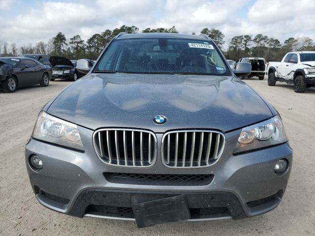 5UXWX9C50D0D00226 - 2013 BMW X3 XDRIVE28I SILVER photo 5