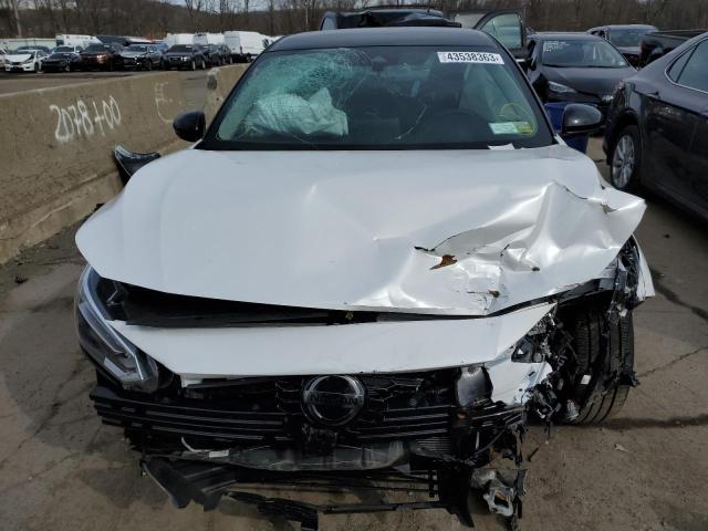 3N1AB8DV4NY294537 - 2022 NISSAN SENTRA SR WHITE photo 5