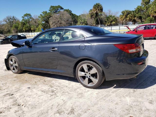 JTHFE2C29B2506940 - 2011 LEXUS IS 350 GRAY photo 2