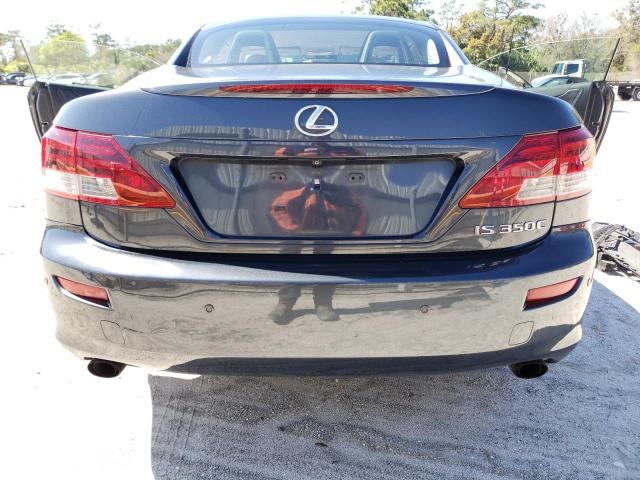 JTHFE2C29B2506940 - 2011 LEXUS IS 350 GRAY photo 6